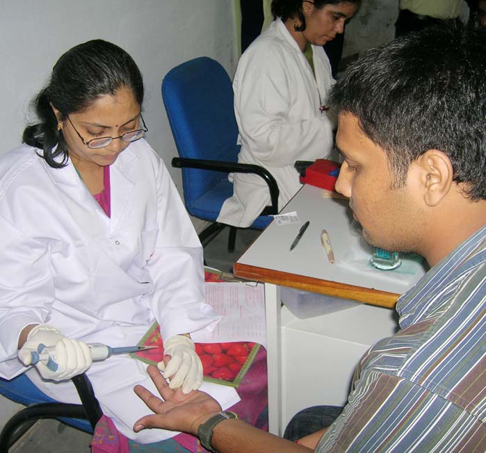 Blood Donor Screening at Prathama