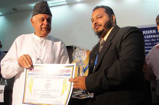 international award winner for the best unani physician 2009