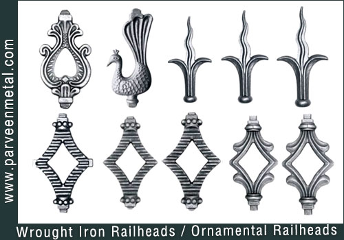 Railheads and finials