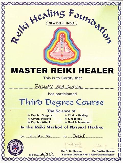 REIKI MASTER IN INDIA