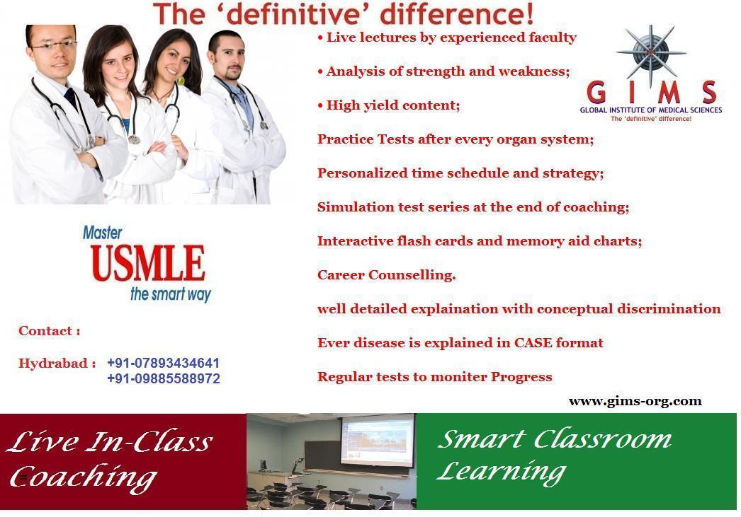 usmle coaching classes hyderbad