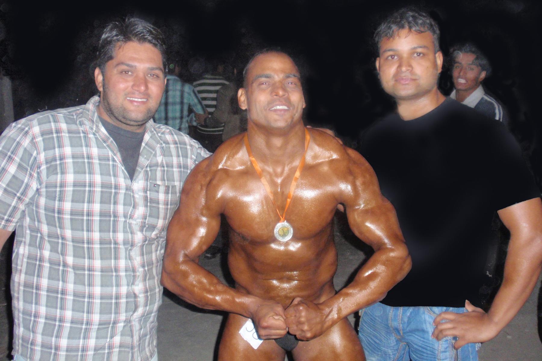 vinod sharma faridabad bodybuilder